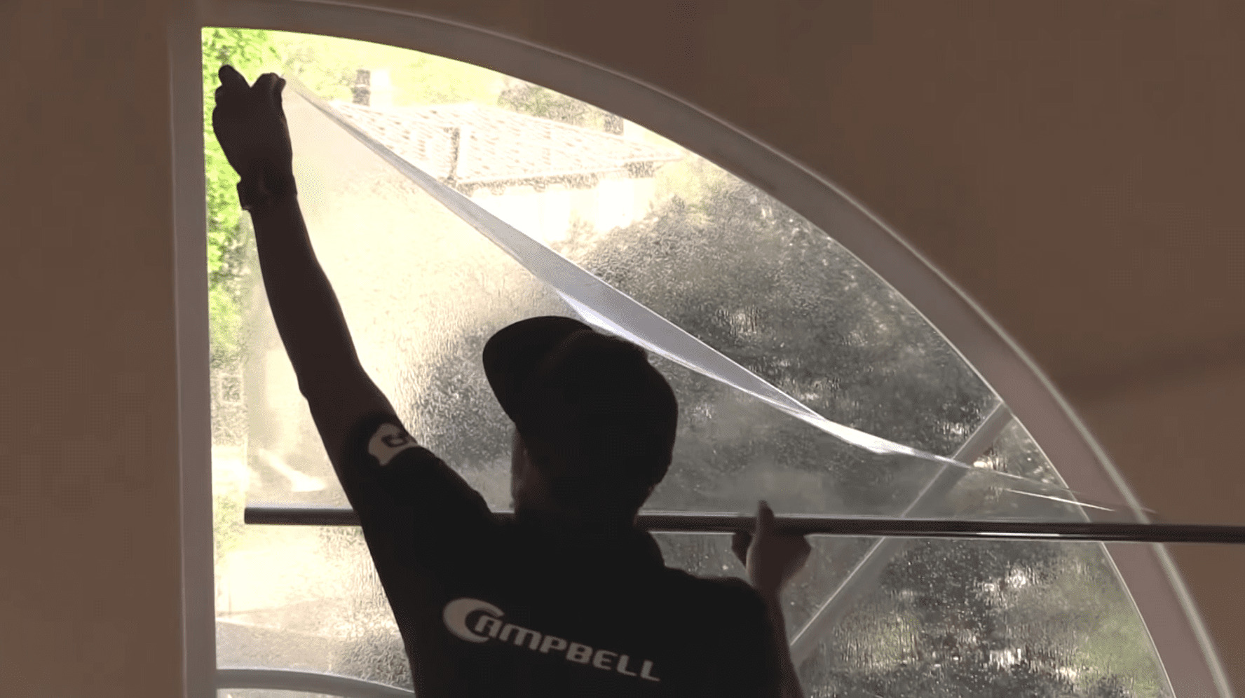 How To Get Adhesive Off Window From Tint