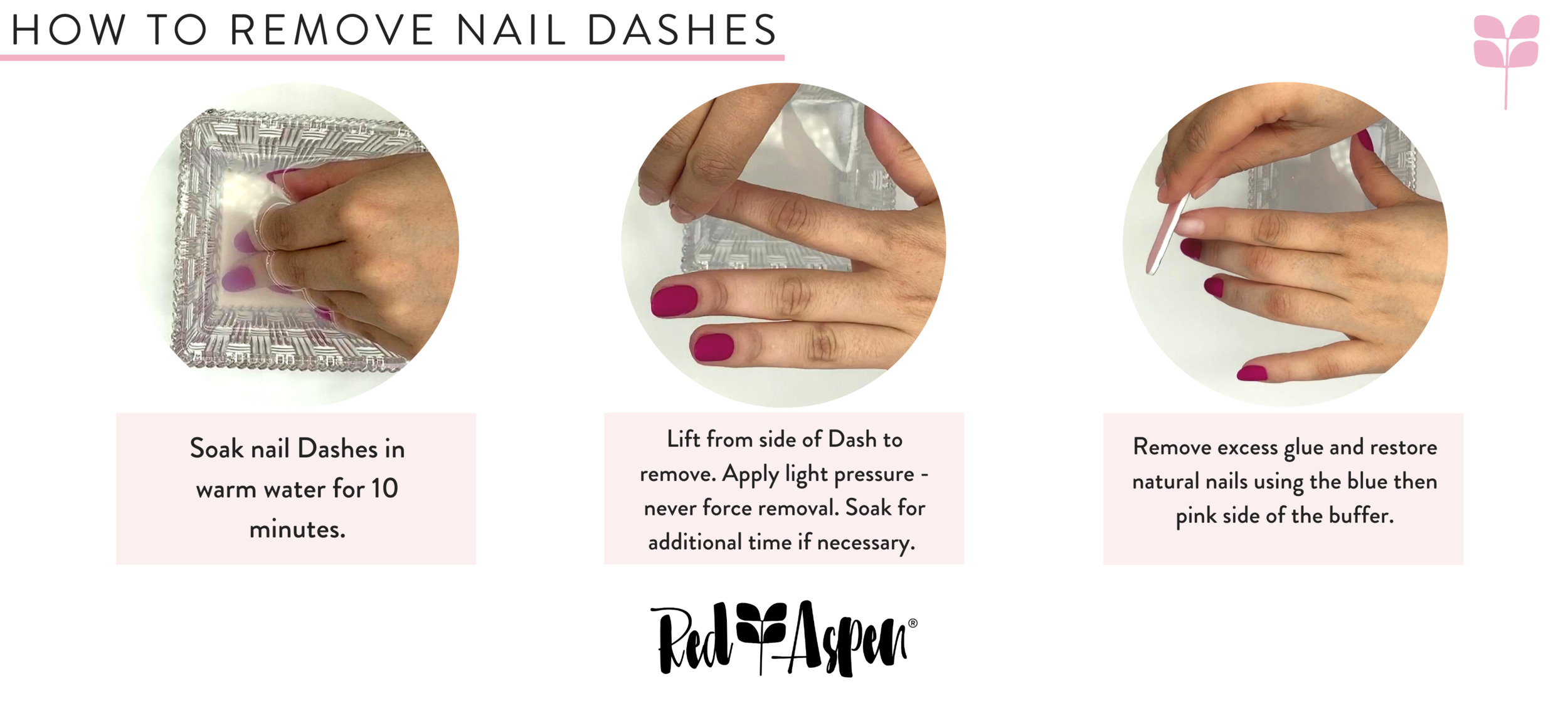 How To Get Glue Off Nail Dashes