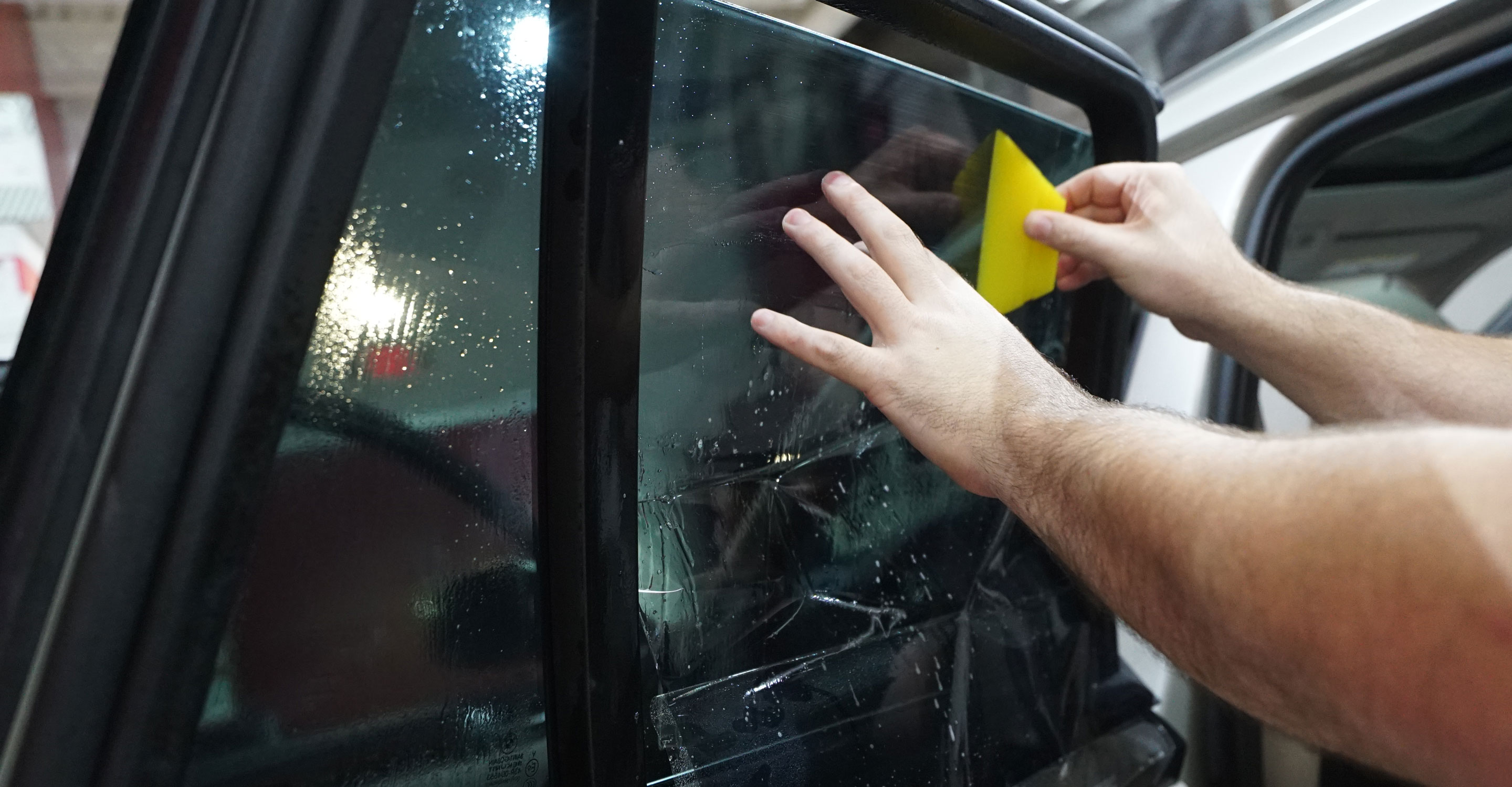 How To Get Tint Glue Off Windows