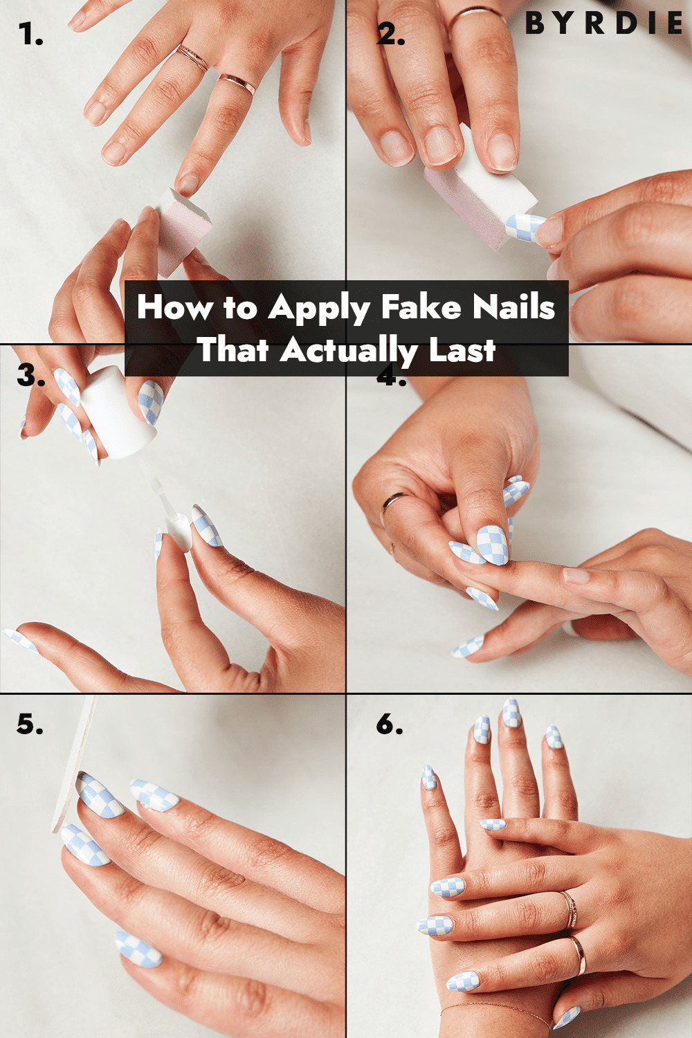 How To Glue Back On A Fake Nail