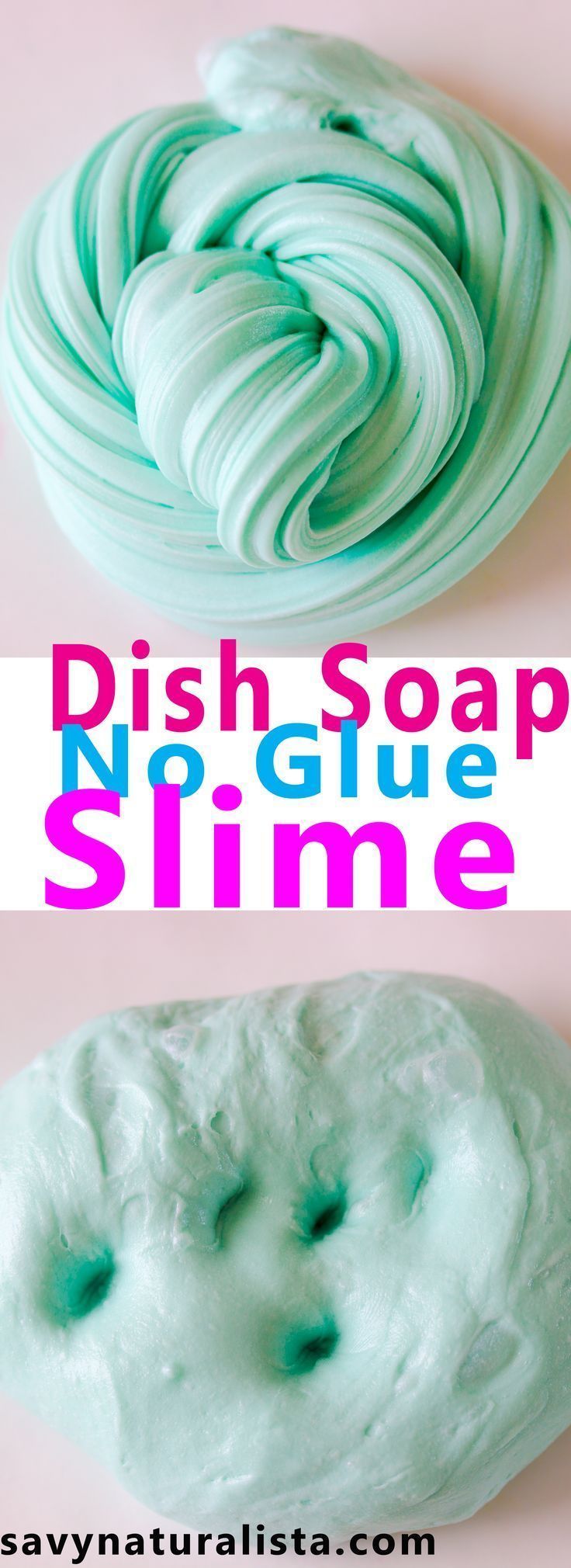 How To Make Dish Soap Slime Without Glue Or Borax