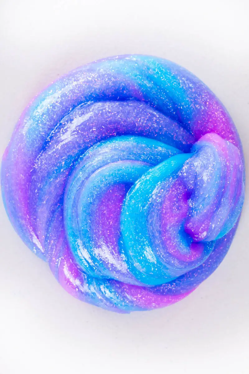 How To Make Glitter Slime With Glitter Glue