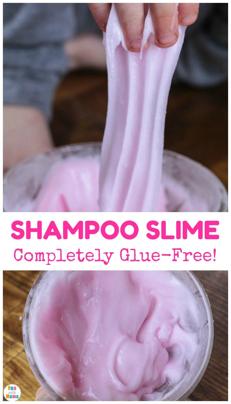 How To Make Shampoo Slime Without Glue