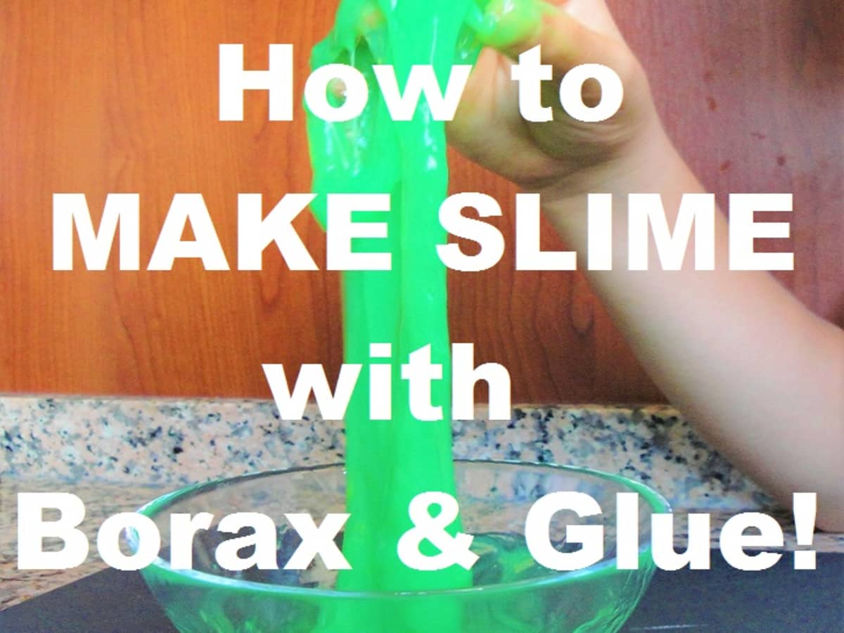 How To Make Slime With Borax Water And Glue