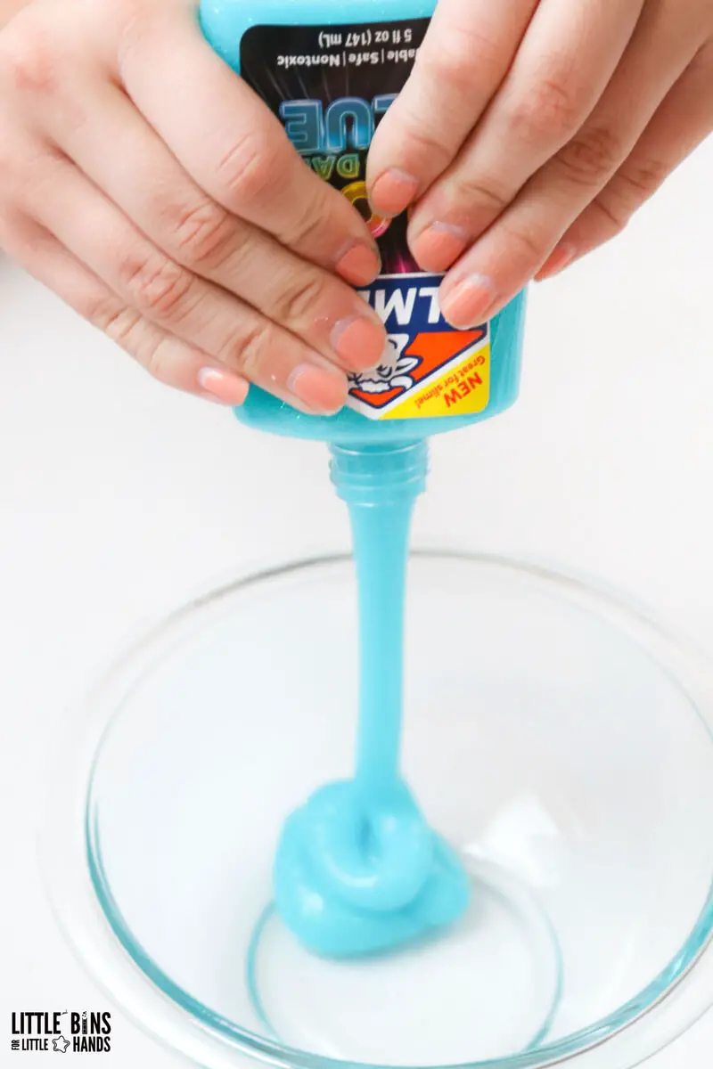 How To Make Slime With Glow In The Dark Glue