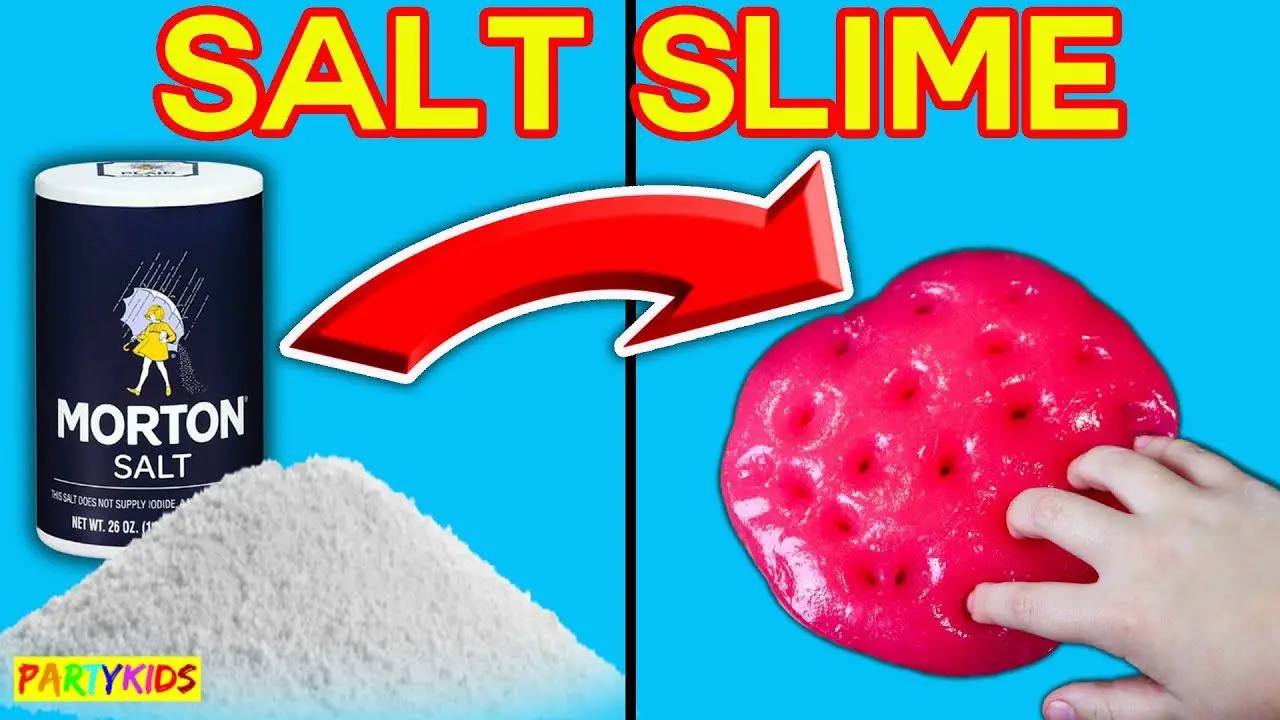 How To Make Slime With Only Glue And Salt