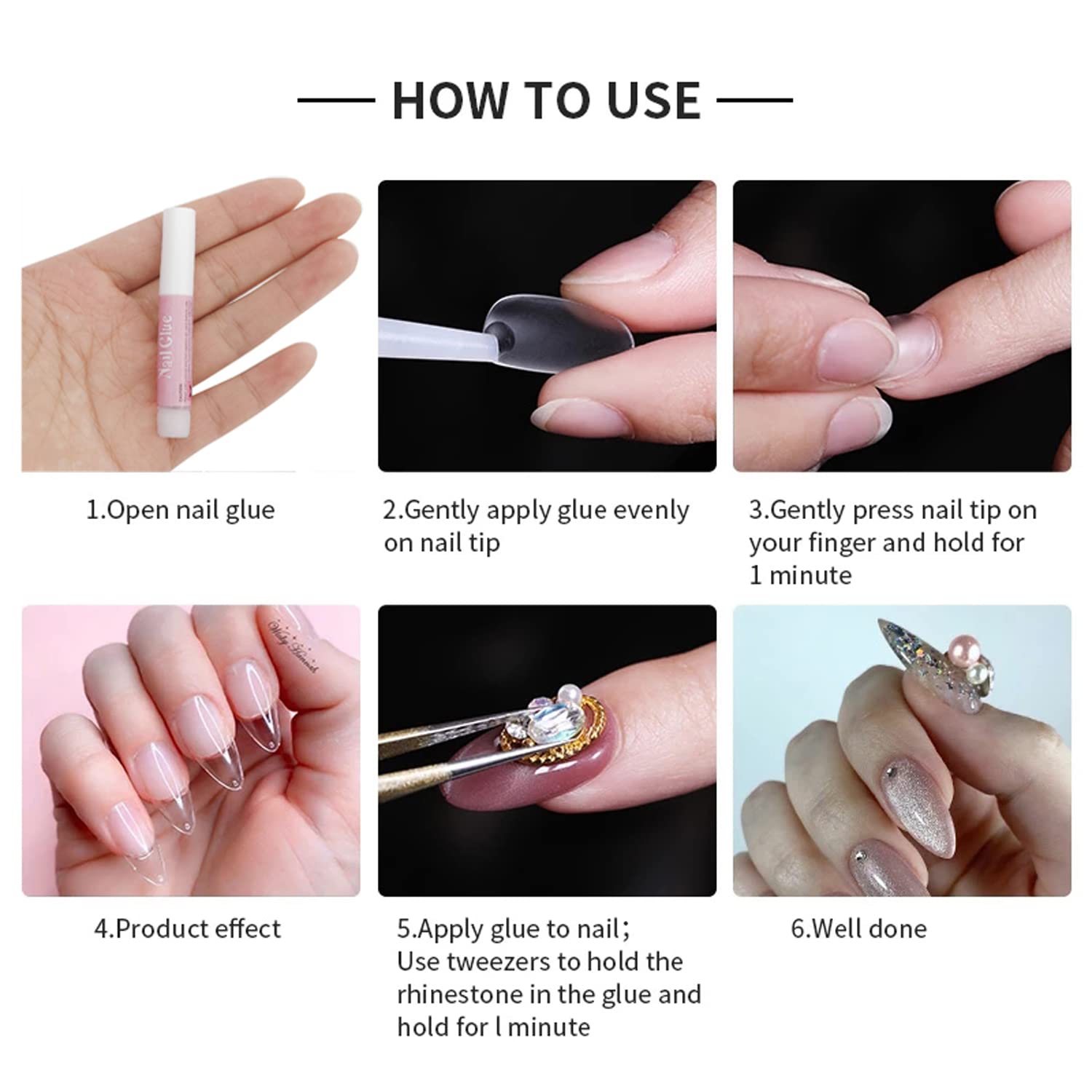 How To Open Nail Glue Tube