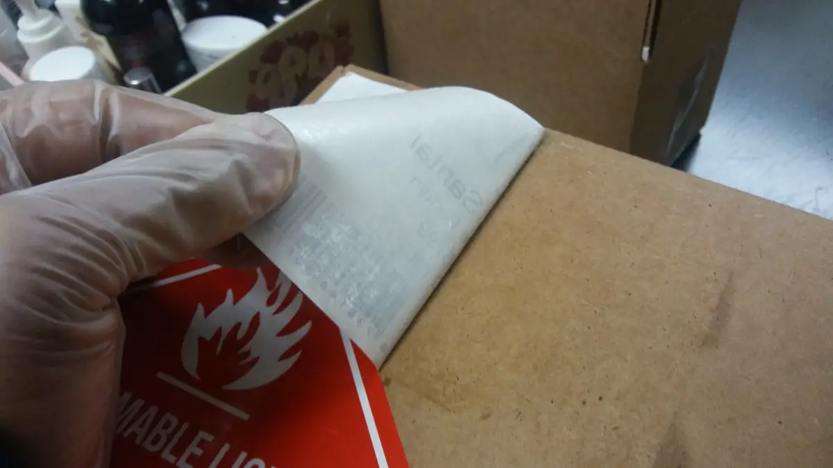 How To Remove Adhesive From Cardboard