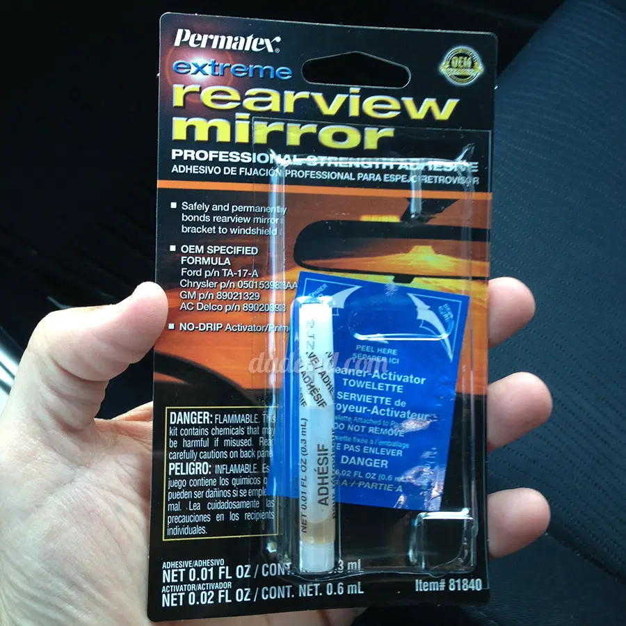 How To Remove Rear View Mirror Glue
