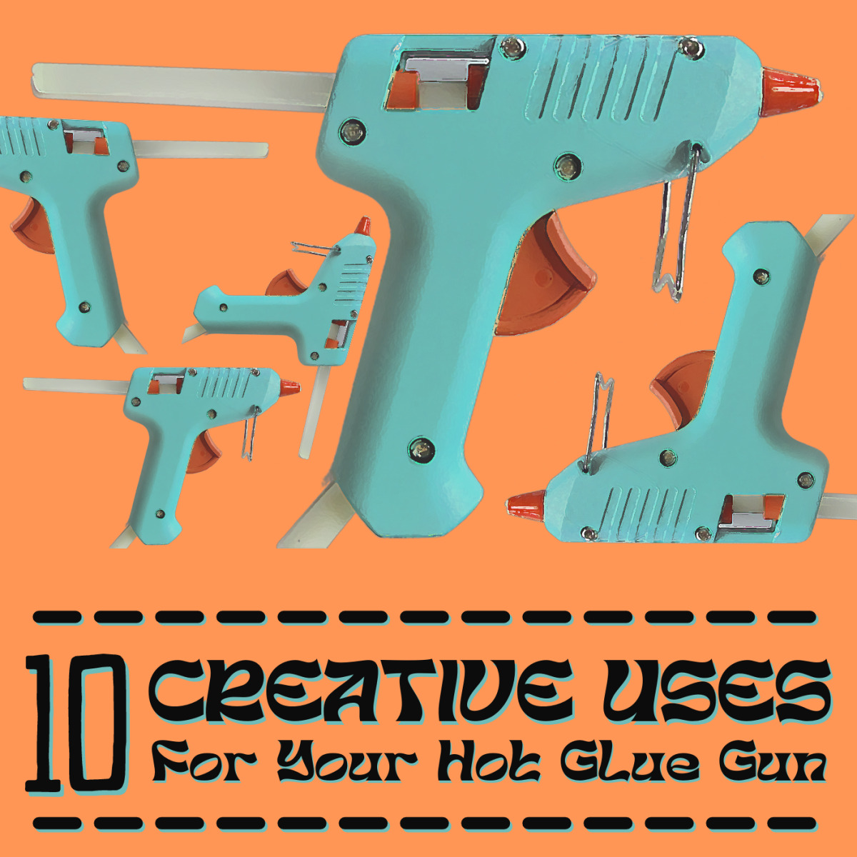 What To Do With A Hot Glue Gun